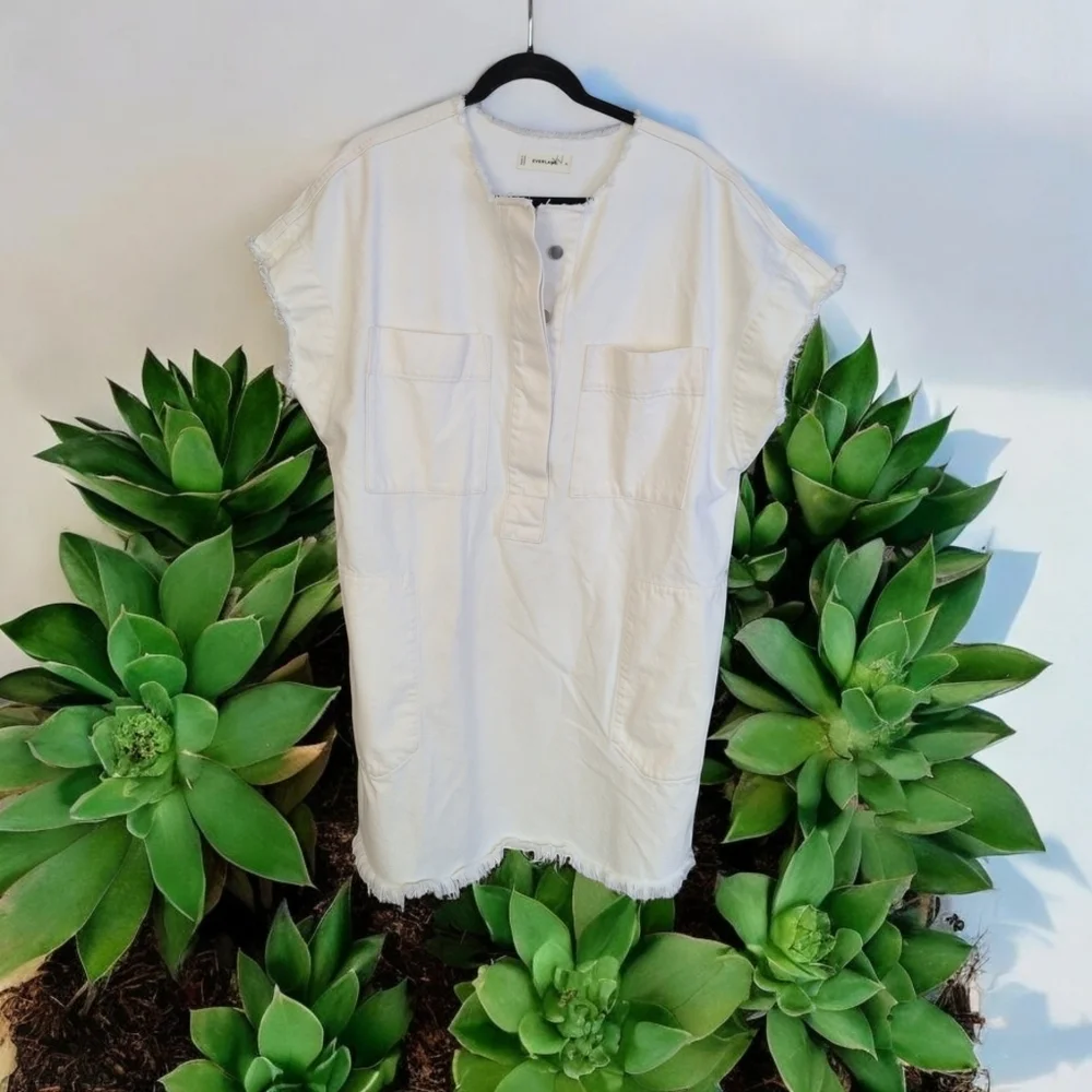 Everlane The Denim Workwear Shirtdress - Picture 7 of 10